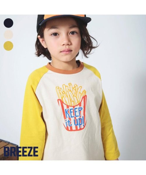 BREEZE(ブリーズ)/ラグランモチーフTシャツ/img16