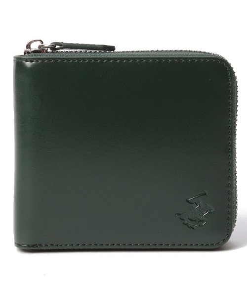 BEVERLY HILLS POLO CLUB(ビバリーヒルズポロクラブ)/【BEVERLY HILLS POLO CLUB】カウレザー ポロ 二つ折り財布 BHG－M1004/img09