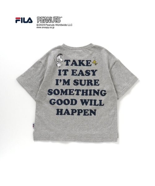 BREEZE(ブリーズ)/WEB限定 PEANUTS×FILA(フィラ)コラボ Tシャツ/img09