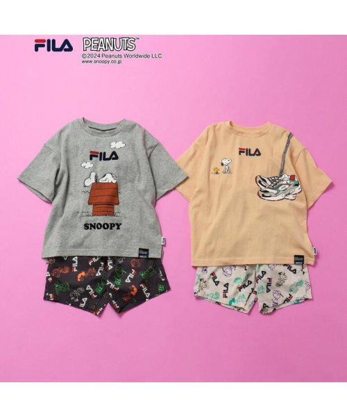 BREEZE(ブリーズ)/WEB限定 PEANUTS×FILA(フィラ)コラボ Tシャツ/img13