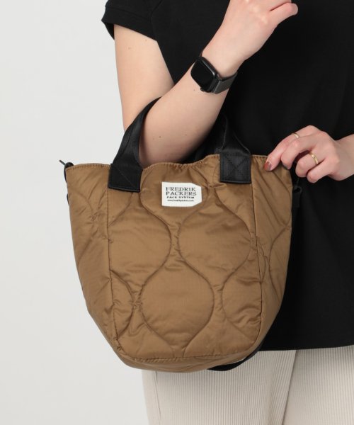 FREDRIK PACKERS(FREDRIK PACKERS)/【FREDRIK PACKERS / フレドリックパッカーズ】 70D MISSION TOTE QUILTING トートバッグ ショルダーバッグ キルティング/img09