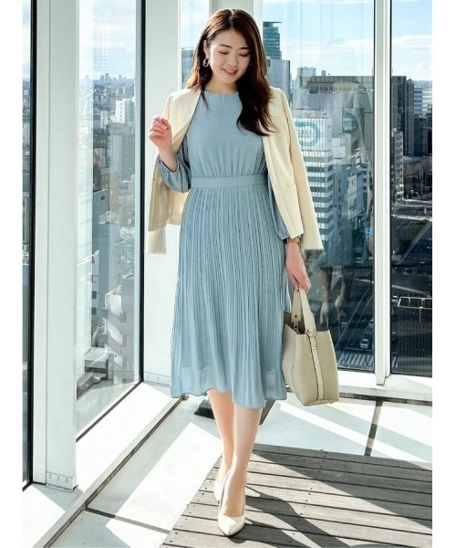 【洗える/日本製/セレモニー/オフィス】女性らしいシルエットと着心地の良さが叶うノーカラージャケット 