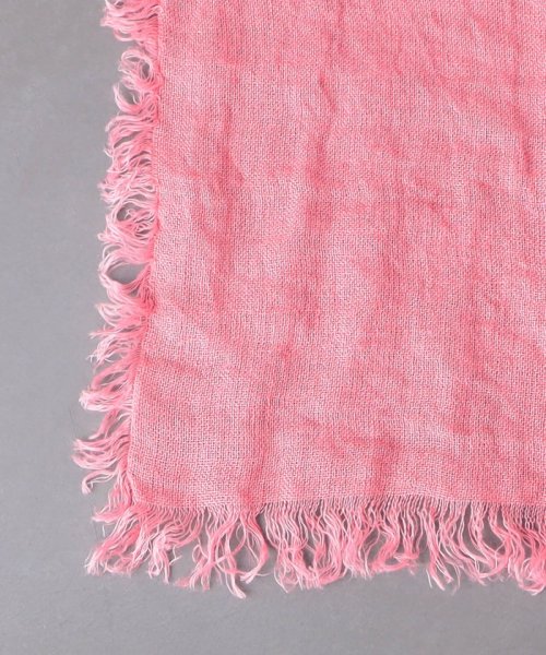 【一部別注】＜ASAUCE MELER＞リネン ガーゼ ストール 