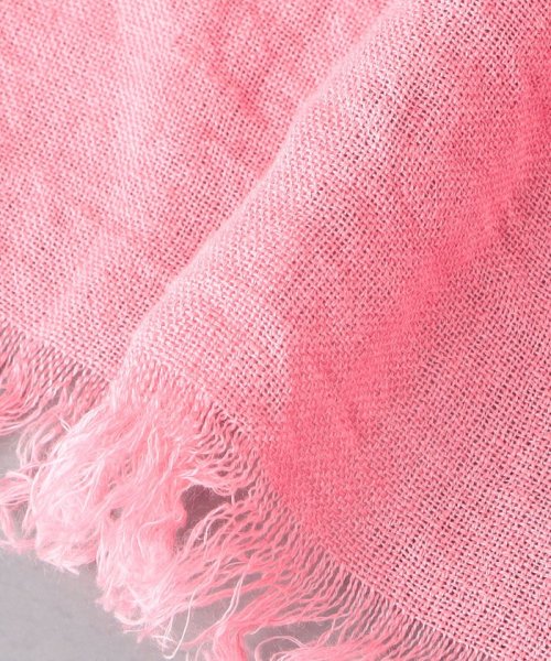 【一部別注】＜ASAUCE MELER＞リネン ガーゼ ストール 