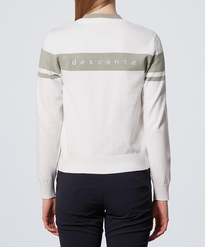 ＡＬＬＴＥＲＲＡＩＮ Ｉ/Ｏ DESCENTE　ニット　カーディガン ALLTERRAIN I/O DESCENTE ニット カーディガン