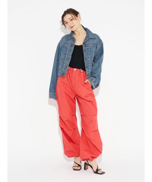 Levi's(リーバイス)/パラシュートパンツ レッド CORAL RED/img15