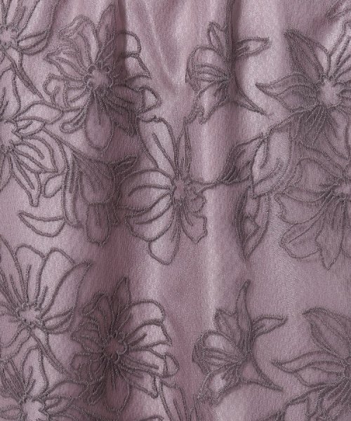 Couture Brooch(クチュールブローチ)/【チュール×刺繍の華やかスカート】エンブロフルールスカート/img39