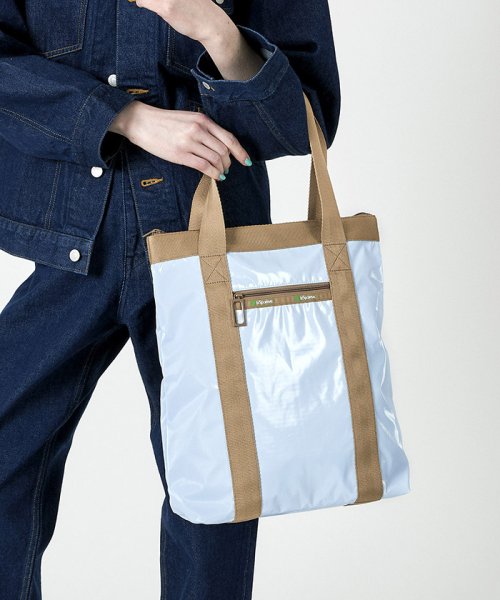 N/S ZIP TOTE50THパウダーブルーシャイン N/S ZIP