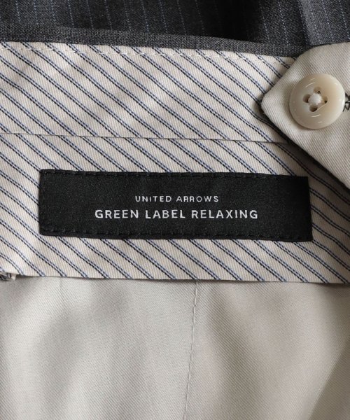 green label relaxing(グリーンレーベルリラクシング)/REDA カラーストライプ クラシック ノープリーツ スーツパンツ/img19