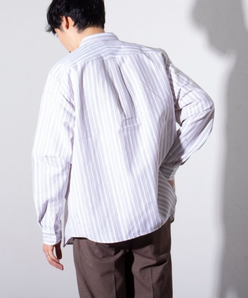 GLOSTER(GLOSTER)/【GLOSTER/グロスター】フレンチブルドッグ刺繍 ボタンダウンシャツ ワンポイント刺繍/img53