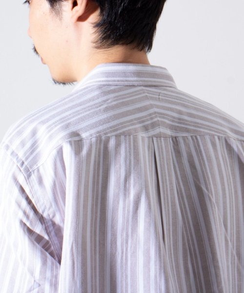 GLOSTER(GLOSTER)/【GLOSTER/グロスター】フレンチブルドッグ刺繍 ボタンダウンシャツ ワンポイント刺繍/img60
