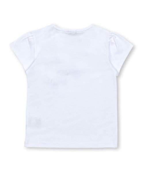 BeBe(ベベ)/オーガンジーリボンモノトーンTシャツ(90~150cm)/img05