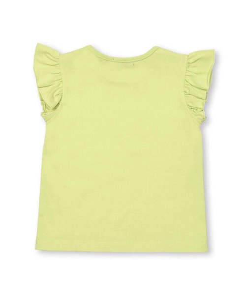 BeBe(ベベ)/オーロラスパンコールロゴフリル袖Tシャツ(100~150cm)/img13