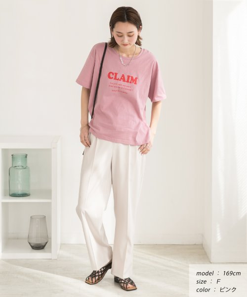 アソートロゴ プリントTシャツ