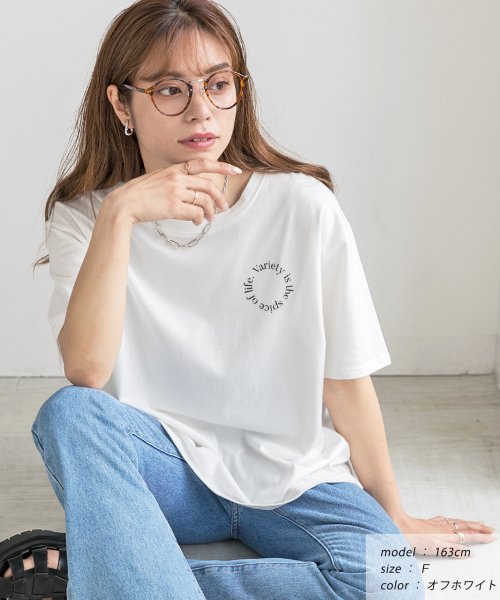 アソートロゴ プリントTシャツ