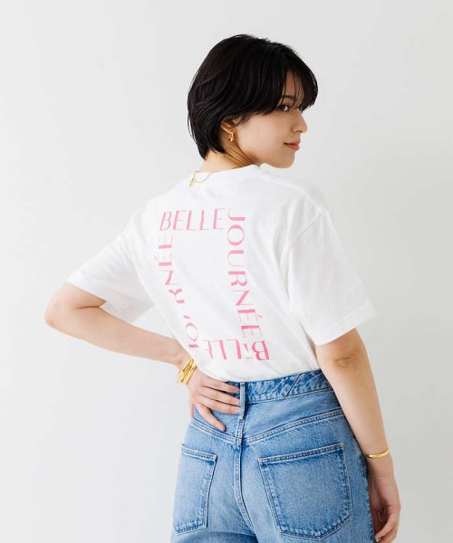 Rouge vif la cle(ルージュヴィフラクレ)/バックスクエアロゴTシャツ/img03