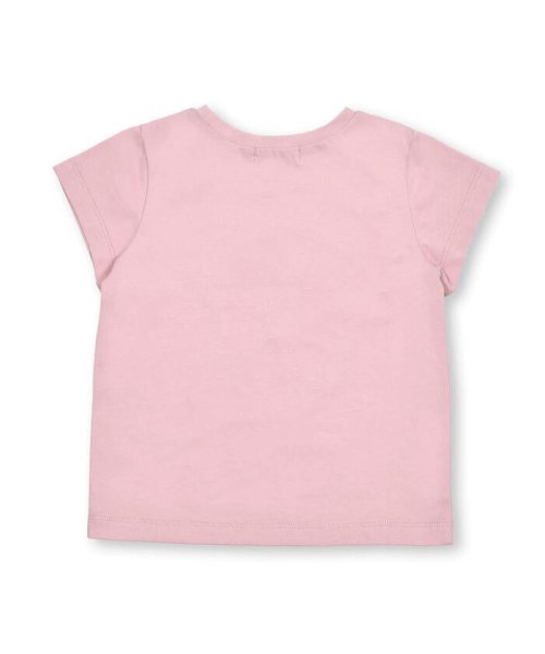 BeBe Petits Pois Vert(ベベ プチ ポワ ヴェール)/【お揃い】鹿パッチワーク花柄Tシャツ(95~150cm)/img05