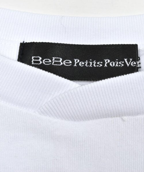 BeBe Petits Pois Vert(ベベ プチ ポワ ヴェール)/厚盛ロゴプリントTシャツ(95~150cm)/img05