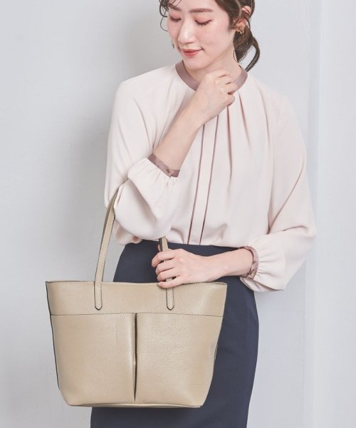 ダブルポケット トートバッグ 