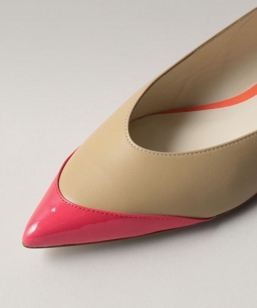 スライトトゥキャップ フラット10↑ パンプス BC1428459203(11000円)