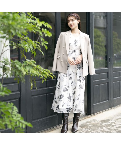 バイカラーフラワーワンピース/MM337409 人気・おすすめ｜使いやすい・旅行におすすめ 品質保証 全国発送 日本国内発送・最短翌日お届け