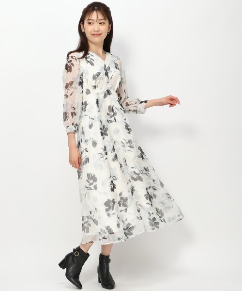 バイカラーフラワーワンピース/MM337409 人気・おすすめ｜使いやすい・旅行におすすめ 品質保証 全国発送 日本国内発送・最短翌日お届け