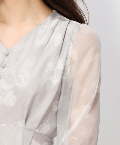 バイカラーフラワーワンピース/MM337409 人気・おすすめ｜使いやすい・旅行におすすめ 品質保証 全国発送 日本国内発送・最短翌日お届け