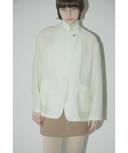 CLANE(クラネ)/SHEER TAILORED SHIRT/img07