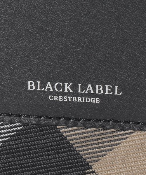 BLACK LABEL CRESTBRIDGE(BLACK LABEL CRESTBRIDGE)/【一部店舗限定】パーシャルクレストブリッジチェックパスウォレット/img03