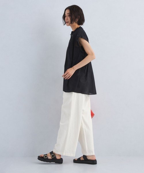 ［size SHORT/TALLあり］BREEZE LINEN ブリーズリネン ワイド パンツ ホワイト 人気・おすすめ｜使いやすい・旅行におすすめ 品質保証 全国発送 正規品・日本国内発送・安心保証付き