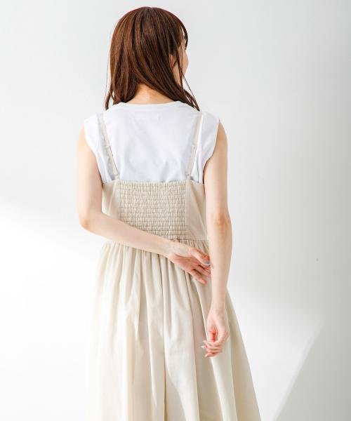 URBAN RESEARCH Sonny Label(アーバンリサーチサニーレーベル)/『UR TECH Smart Linen Touch』キャミソールワンピース/img03