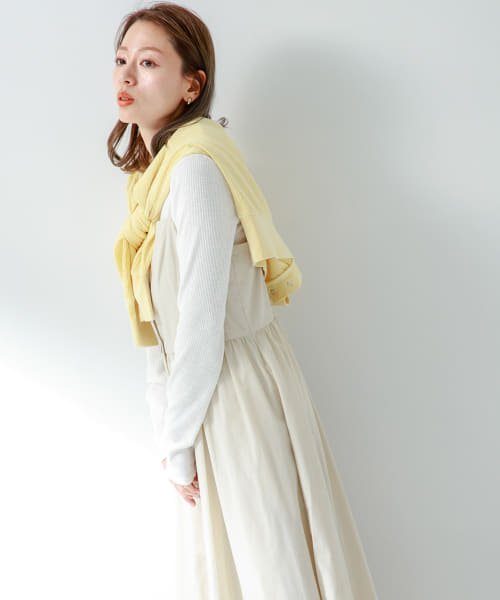 URBAN RESEARCH Sonny Label(アーバンリサーチサニーレーベル)/『UR TECH Smart Linen Touch』キャミソールワンピース/img10