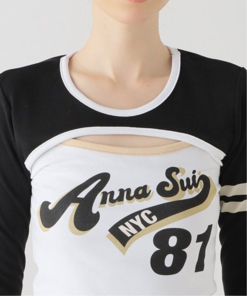 JOINT WORKS(ジョイントワークス)/【ANNA SUI NYC / アナスイエヌワイシー】 Cutting design long sleeve t－shi/img06