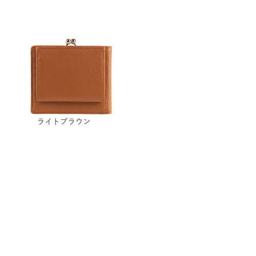 BACKYARD FAMILY(バックヤードファミリー)/LIZDAYS がま口デザイン本革二つ折り財布/img13