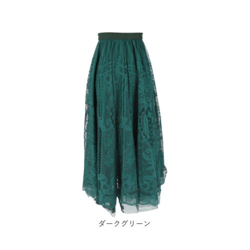 BACKYARD FAMILY(バックヤードファミリー)/レース ロングスカート mmllskirt1207c/img11