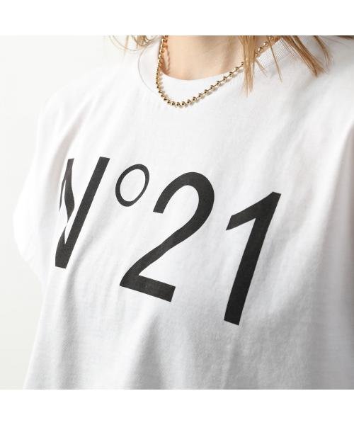 N°21(ヌメロ ヴェントゥーノ)/N°21 KIDS Tシャツ N21558 N0153 半袖 クロップド丈/img05