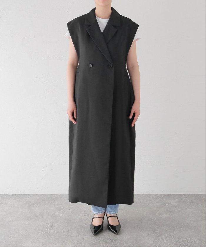 CLANE/クラネ】DOUBLE BREASTED GILET:ジレ 【CLANE/クラネ】DOUBLE