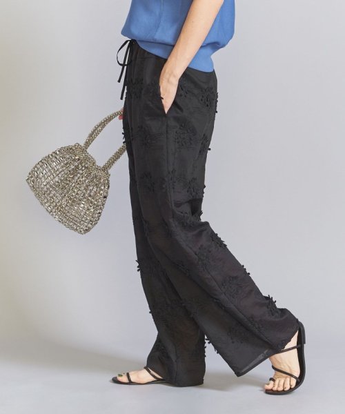 セルロースナイロン エンブロイダリー パンツ B80 W56 H85