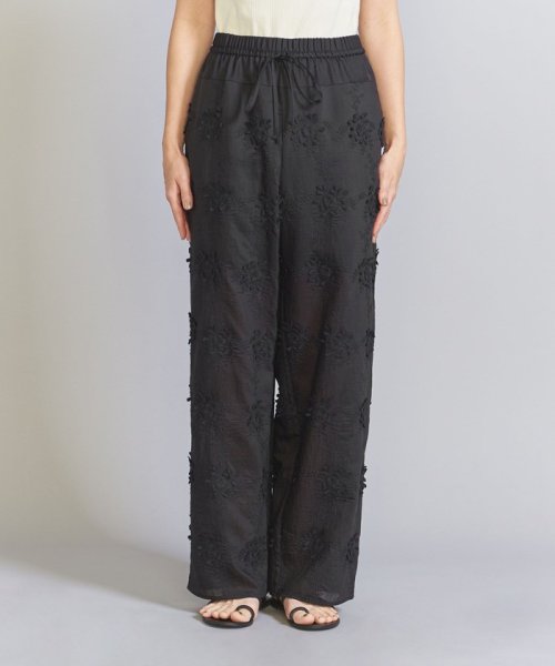 セルロースナイロン エンブロイダリー パンツ B80 W56 H85