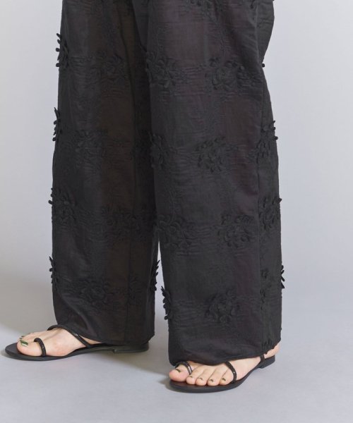 セルロースナイロン エンブロイダリー パンツ B80 W56 H85