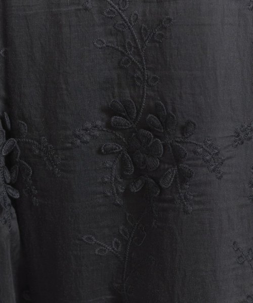 セルロースナイロン エンブロイダリー パンツ B80 W56 H85