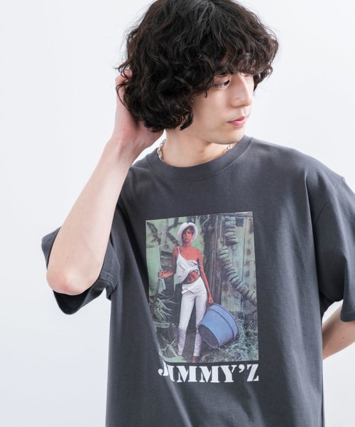 re_k by JUNRED(re k by JUNRED)/【 JIMMY'Zコラボ 】re_k by JUNRED / Portrait Tee/img08