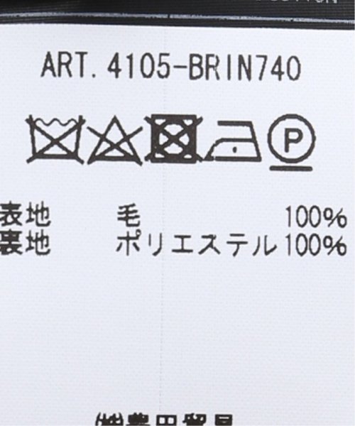 EDIFICE(エディフィス)/【hevo / イーヴォ】BRINDISI トロピカルウールコート/img24