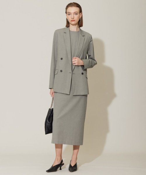 【接触冷感・UVケア・撥水・洗える】 LooseWeave ノースリーブワンピース 