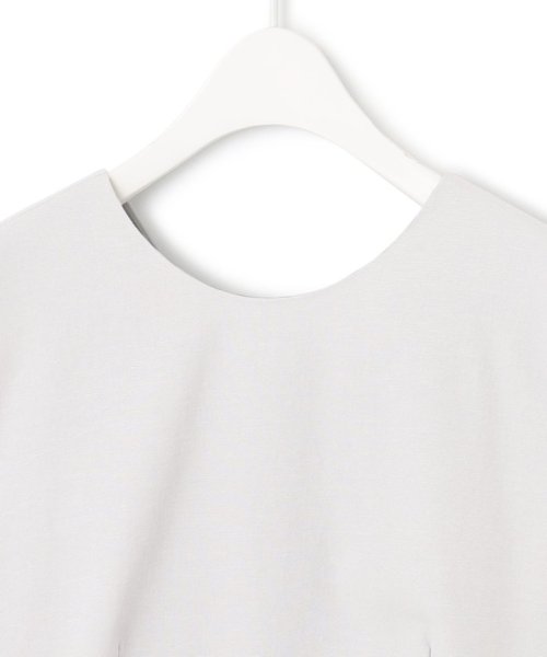 【接触冷感・UVケア・撥水・洗える】 LooseWeave ノースリーブワンピース 