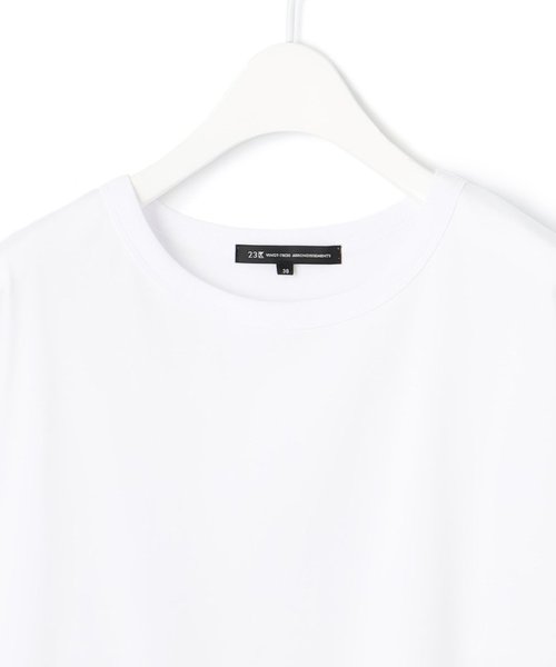 NIJYUSANKU（SMALL SIZE）(23区（小さいサイズ）)/【大好評素材/洗える】コットンベアジャージー ロング Tシャツ/img23