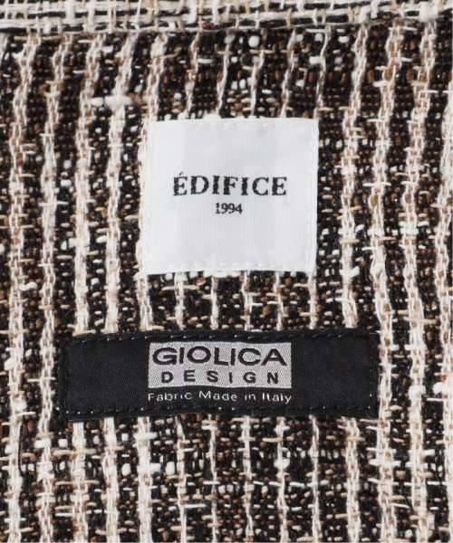 EDIFICE(エディフィス)/【GIOLICA / ジオリカ】ツイード CPOジャケット/img64
