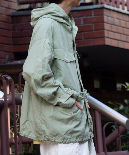 GLOSTER(GLOSTER)/【限定展開】【ARMY TWILL/アーミーツイル】Smock Parka ミリタリースモックパーカー/img09