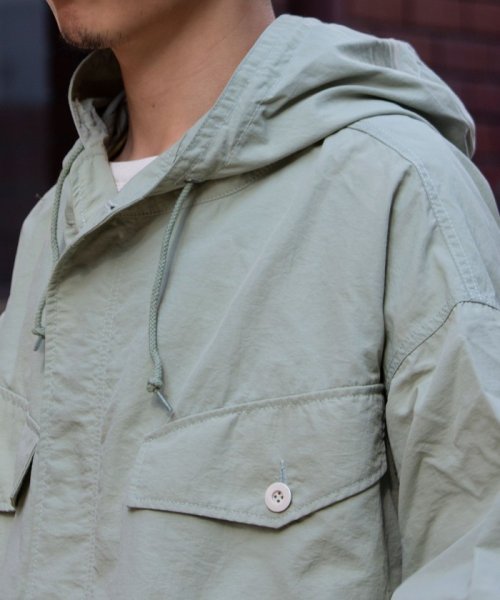 GLOSTER(GLOSTER)/【限定展開】【ARMY TWILL/アーミーツイル】Smock Parka ミリタリースモックパーカー/img14