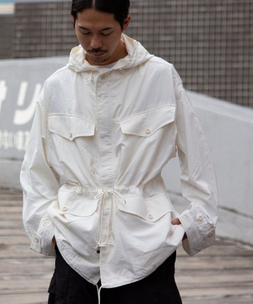 GLOSTER(GLOSTER)/【限定展開】【ARMY TWILL/アーミーツイル】Smock Parka ミリタリースモックパーカー/img24